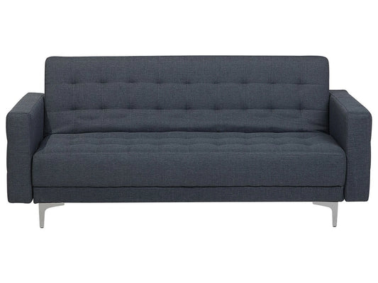  Sofa Bed 3 Seater ABERDEEN Fabric Dark Grey