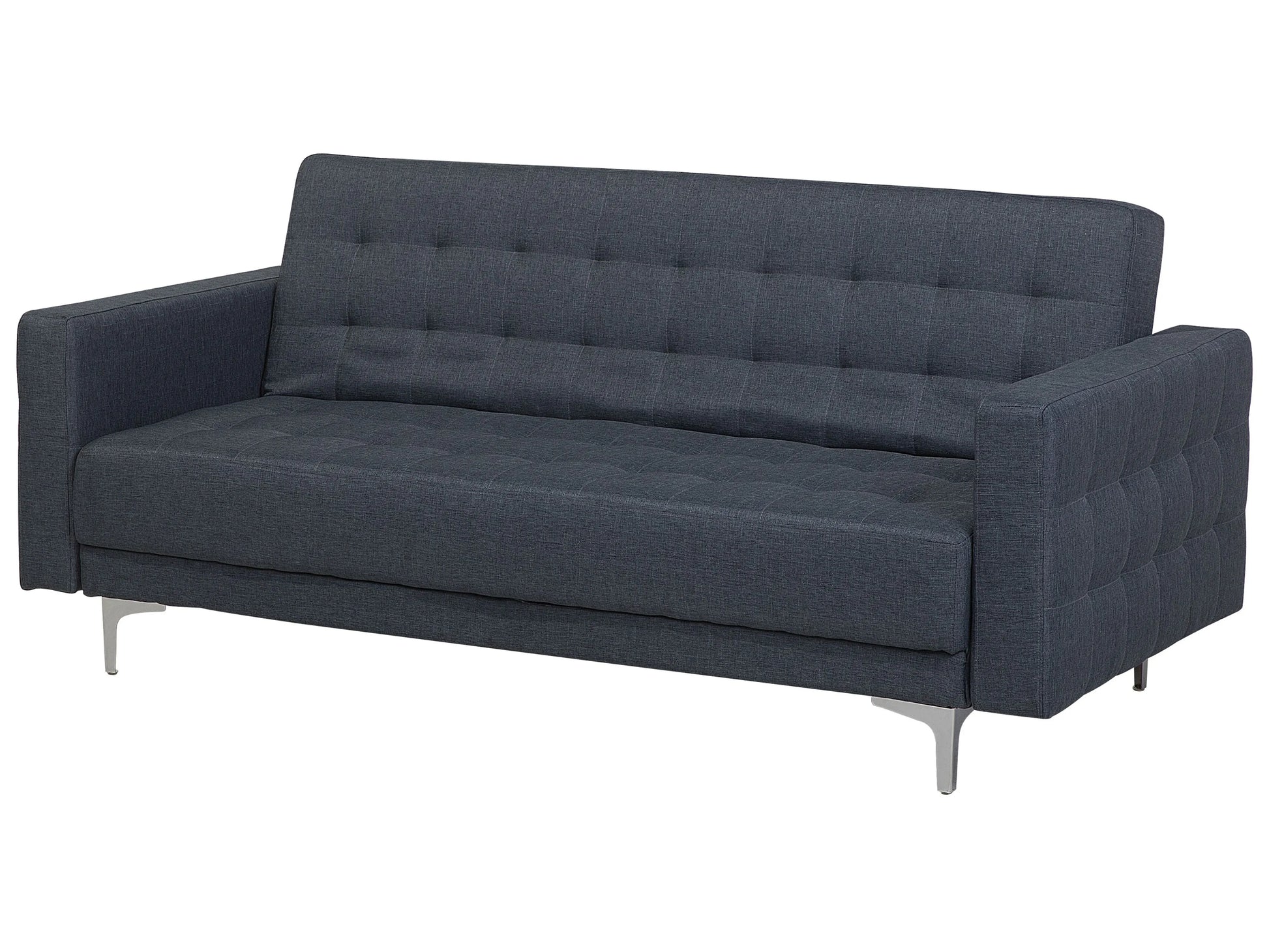  Sofa Bed 3 Seater ABERDEEN Fabric Dark Grey