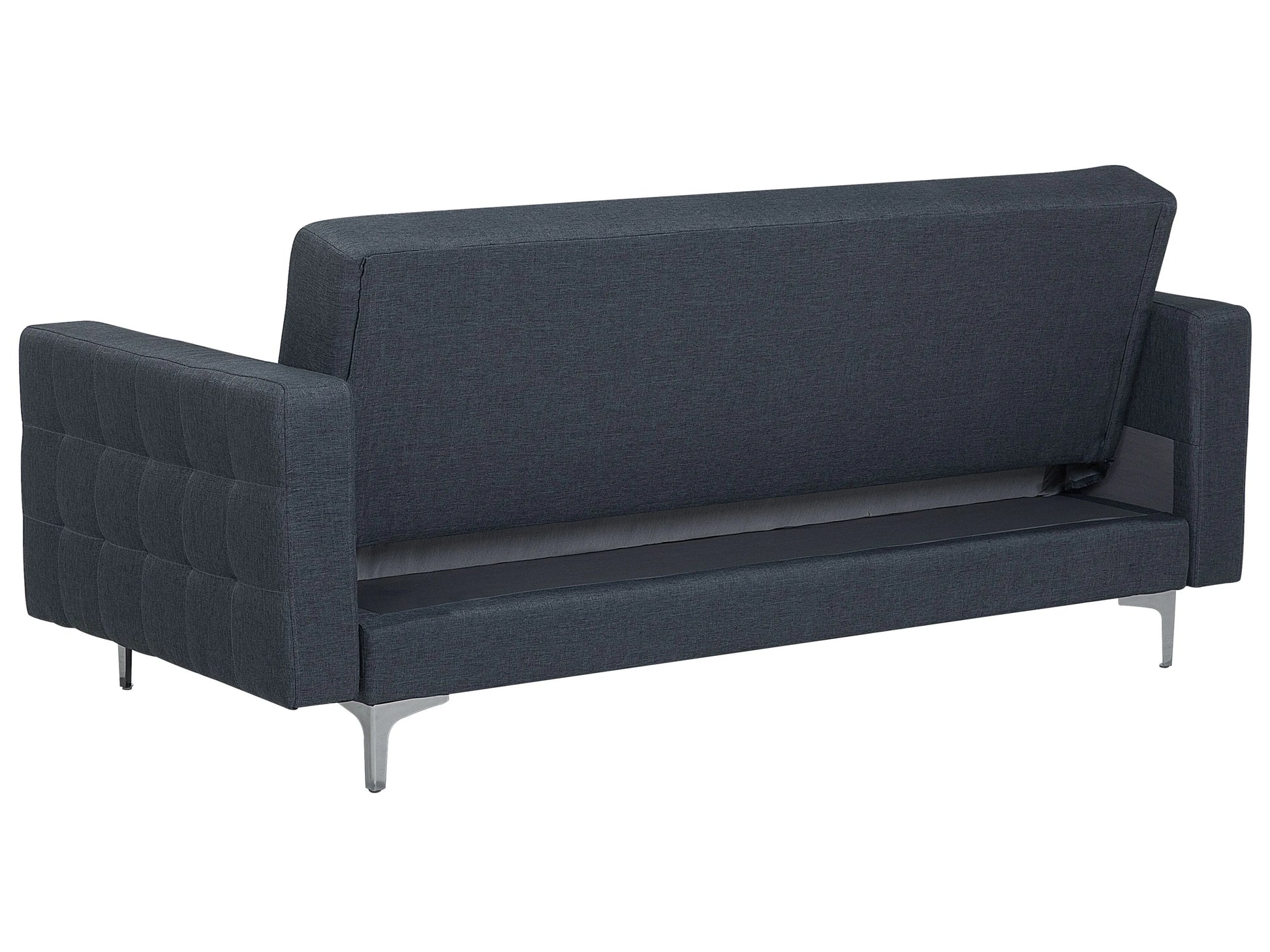  Sofa Bed 3 Seater ABERDEEN Fabric Dark Grey