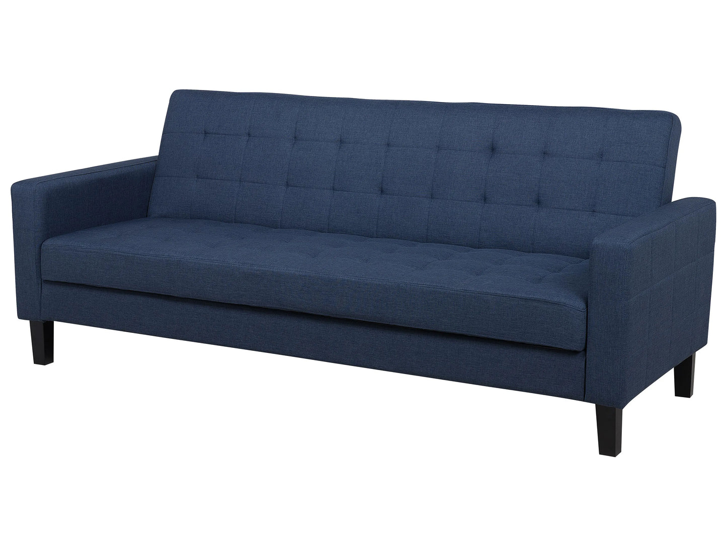  Sofa Bed 3 Seater VEHKOO Fabric Dark Blue