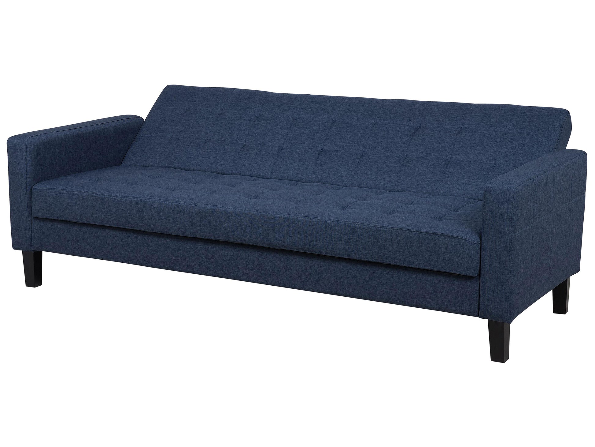  Sofa Bed 3 Seater VEHKOO Fabric Dark Blue