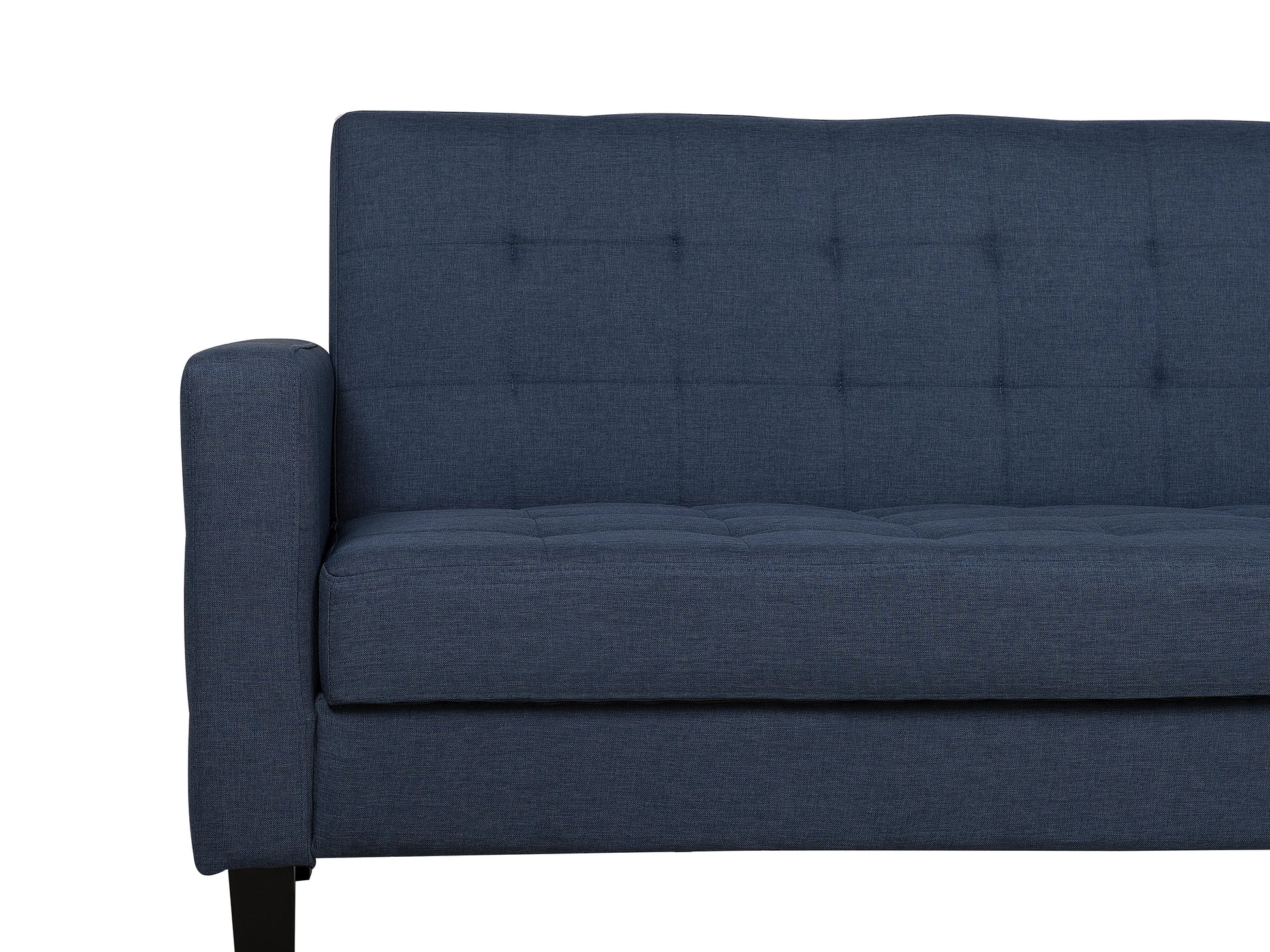  Sofa Bed 3 Seater VEHKOO Fabric Dark Blue