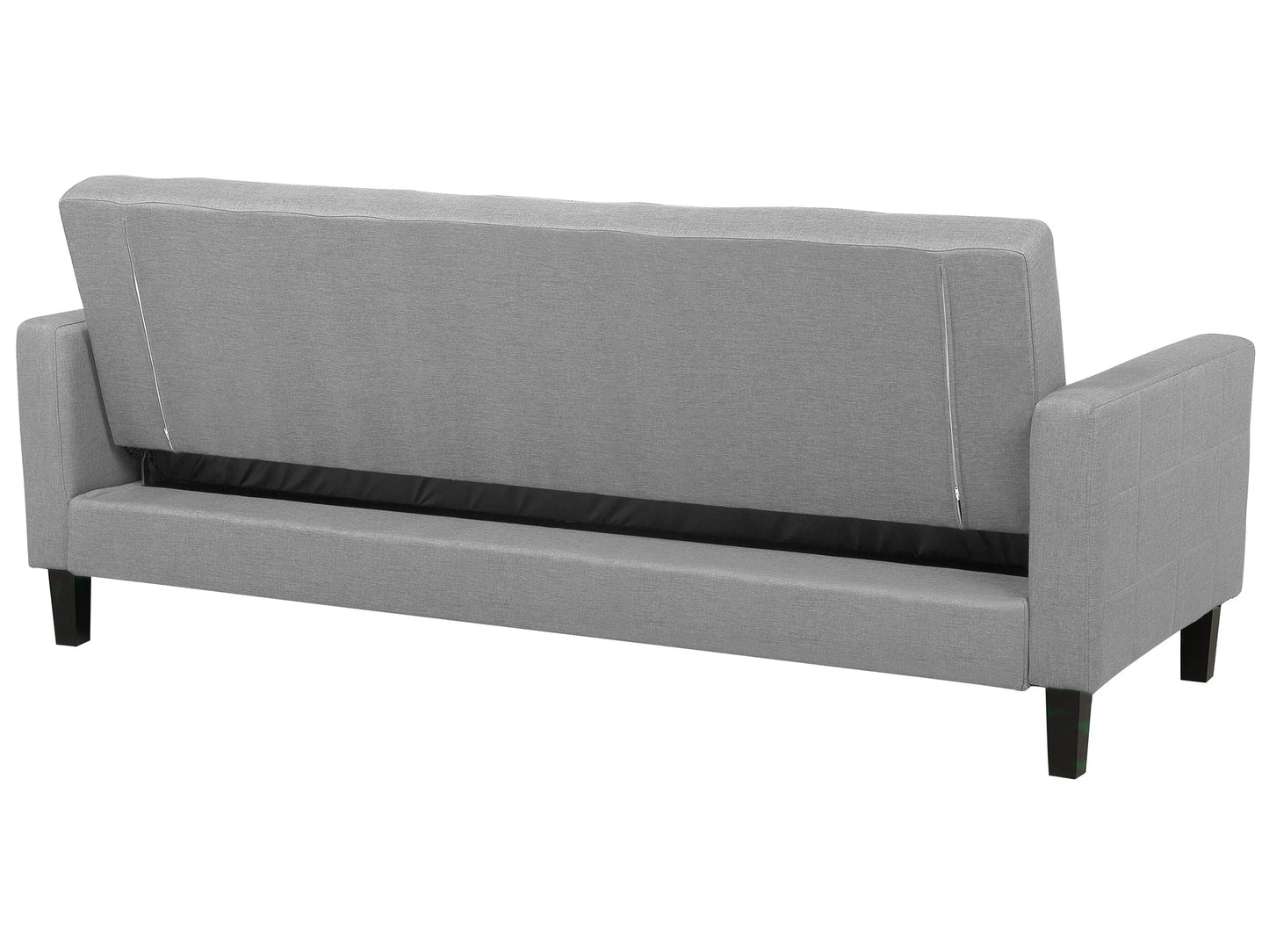  Sofa Bed 3 Seater VEHKOO Fabric Light Grey