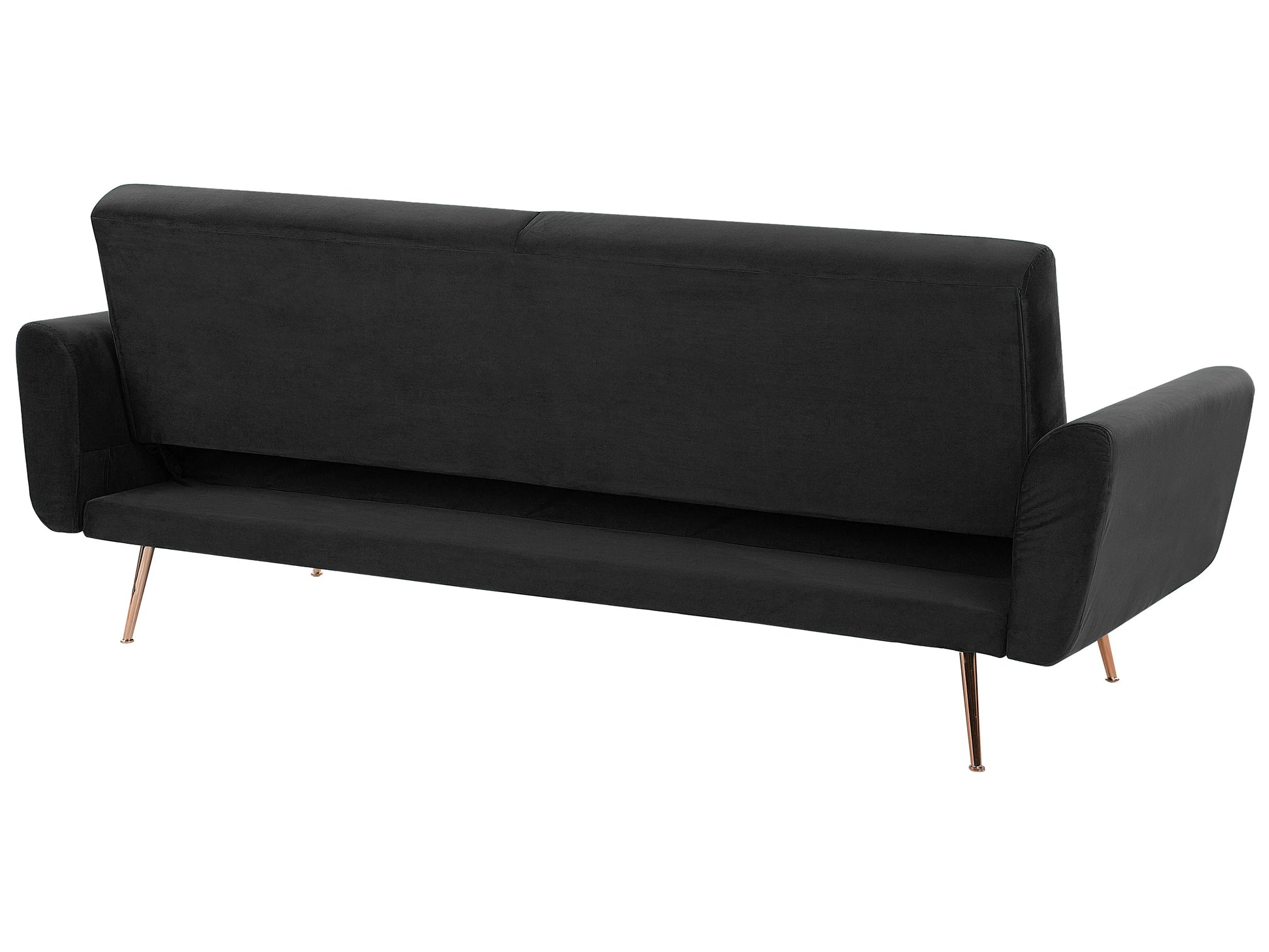  Sofa Bed 3 Seater EINA Velvet Black