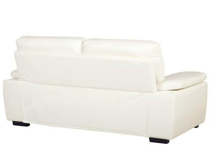  Sofa 3 Seater VOGAR Faux Leather Off-White