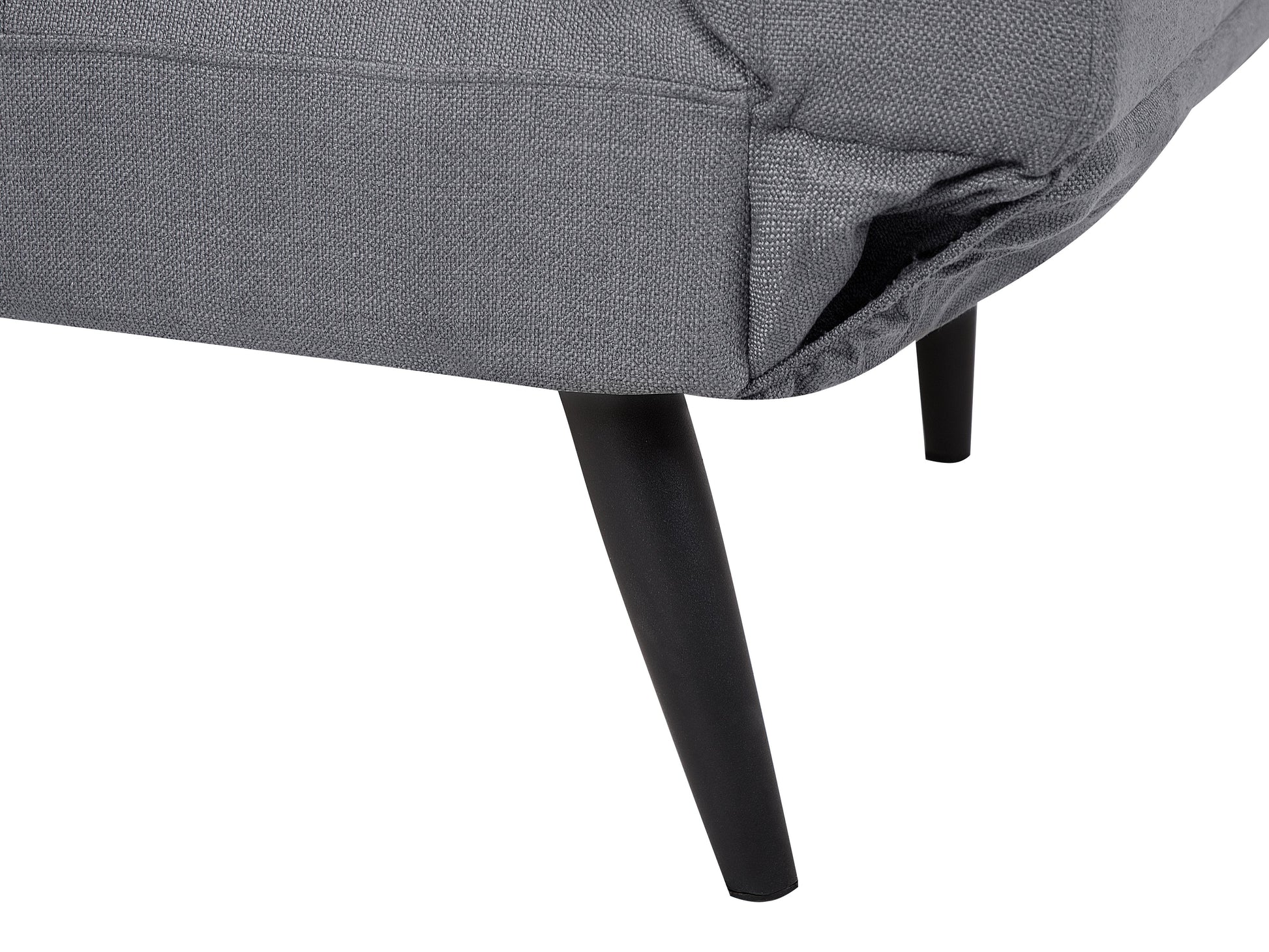  Sofa Bed 2 Seater BREKKE Fabric Dark Grey