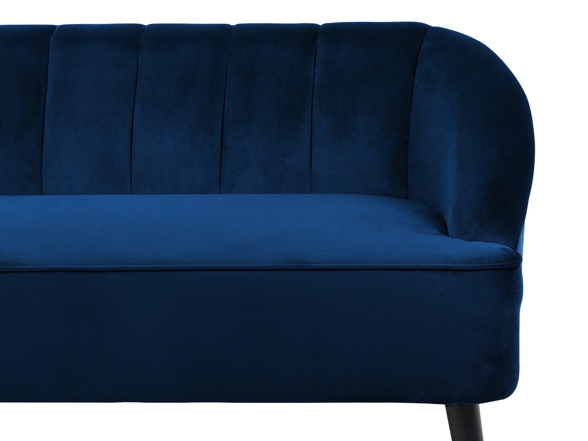  Sofa 3 Seater ALSVAG Velvet Navy Blue