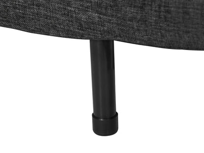  Single Sofa Bed SETTEN Fabric Dark Grey