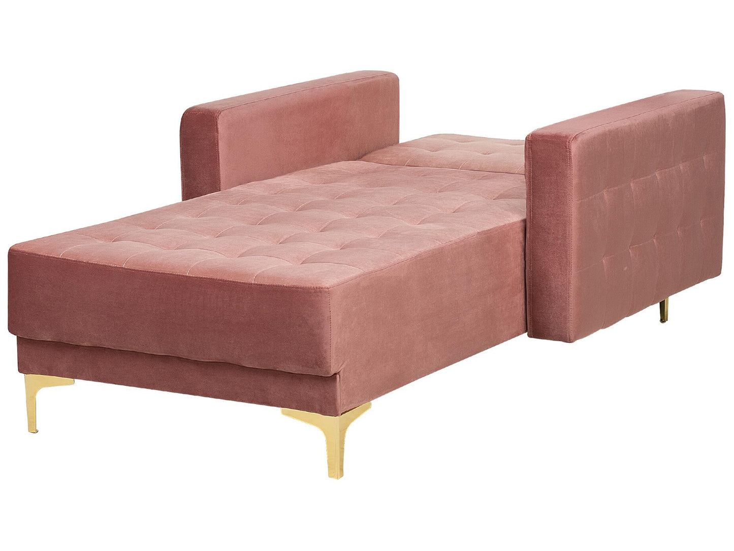  Chaise Longue ABERDEEN Velvet Pink