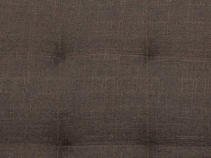  Modular Corner Sofa Bed 4 Seater ABERDEEN Fabric Dark Brown Right Hand