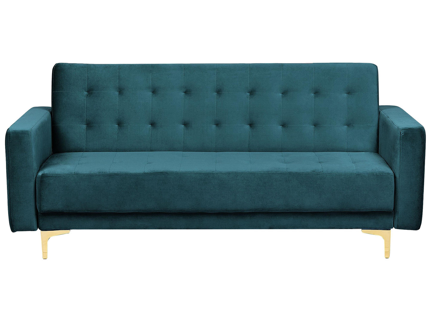  Sofa Bed 3 Seater ABERDEEN Velvet Teal
