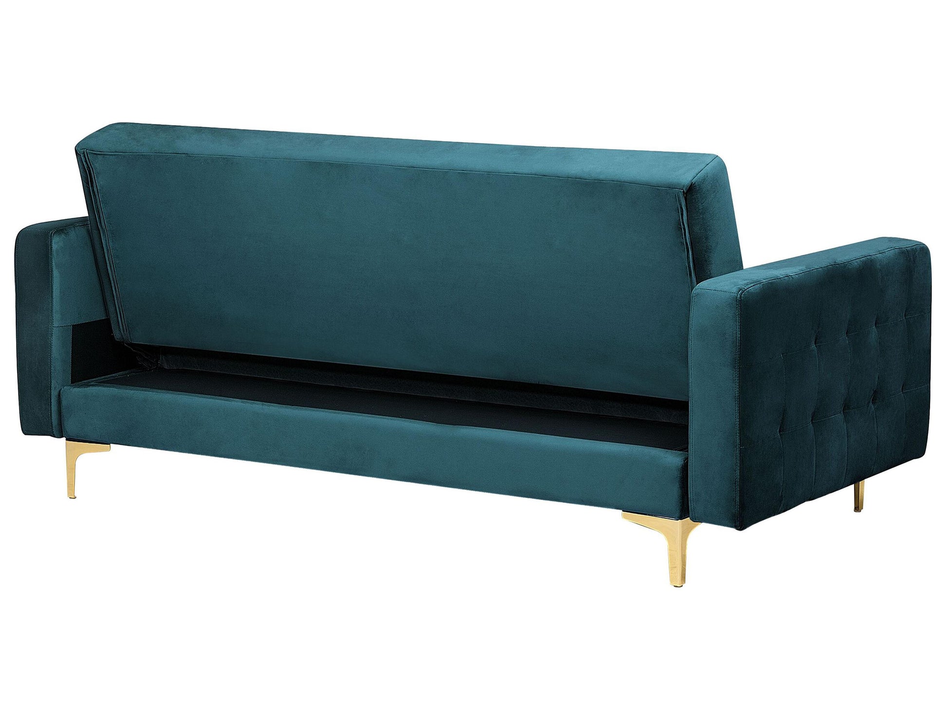  Sofa Bed 3 Seater ABERDEEN Velvet Teal