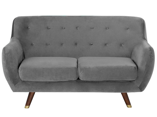  Sofa 2 Seater BODO Velvet Grey