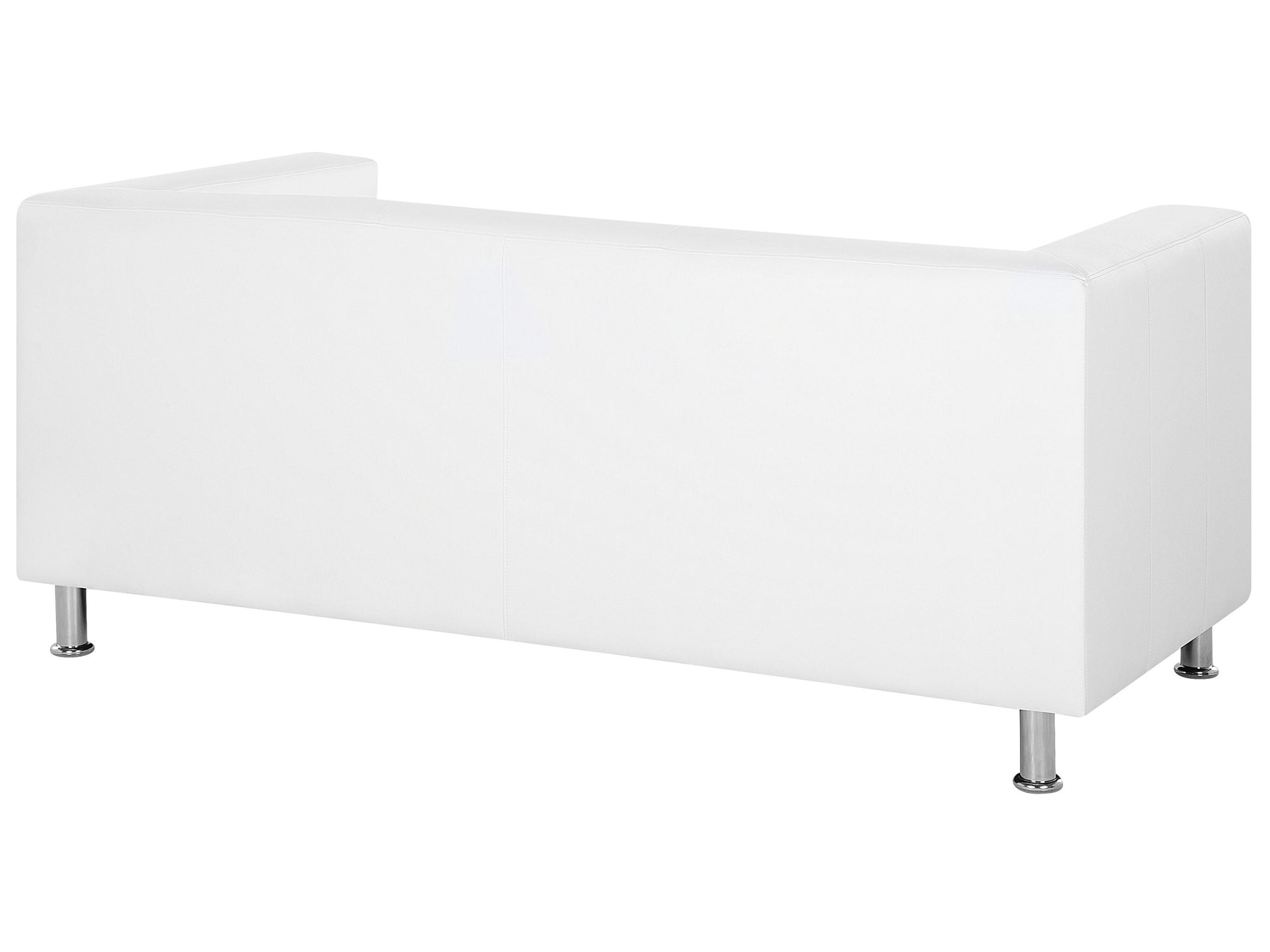  Sofa 3 Seater FLORO Faux Leather White