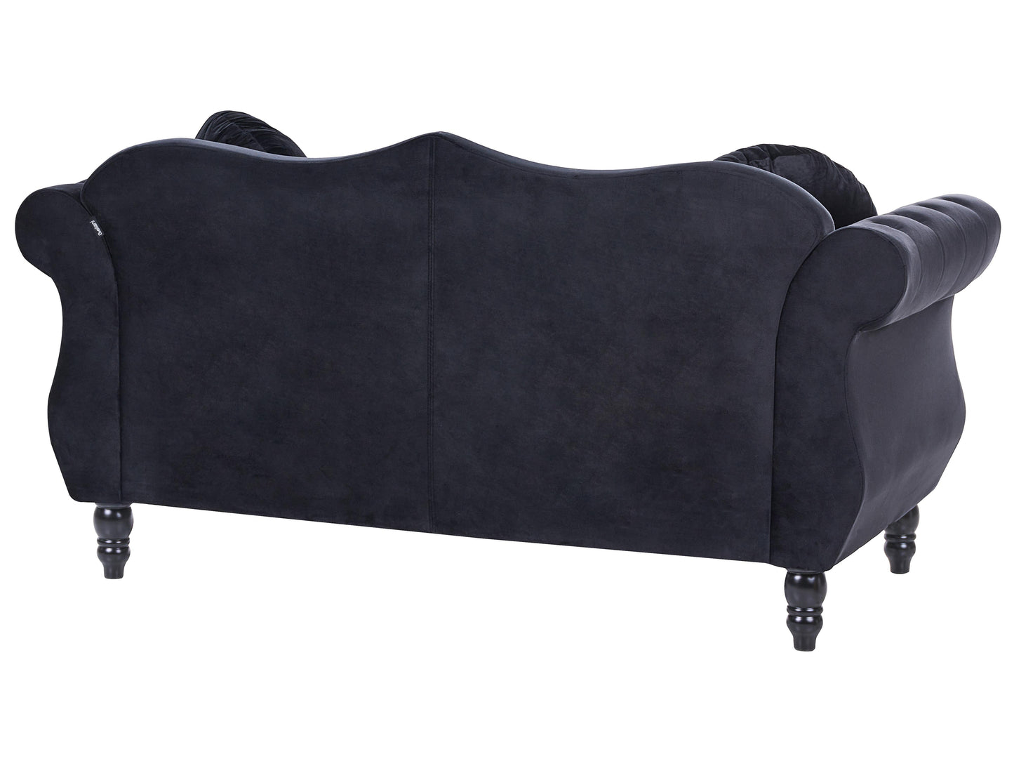  Sofa 2 Seater SKIEN Velvet Black