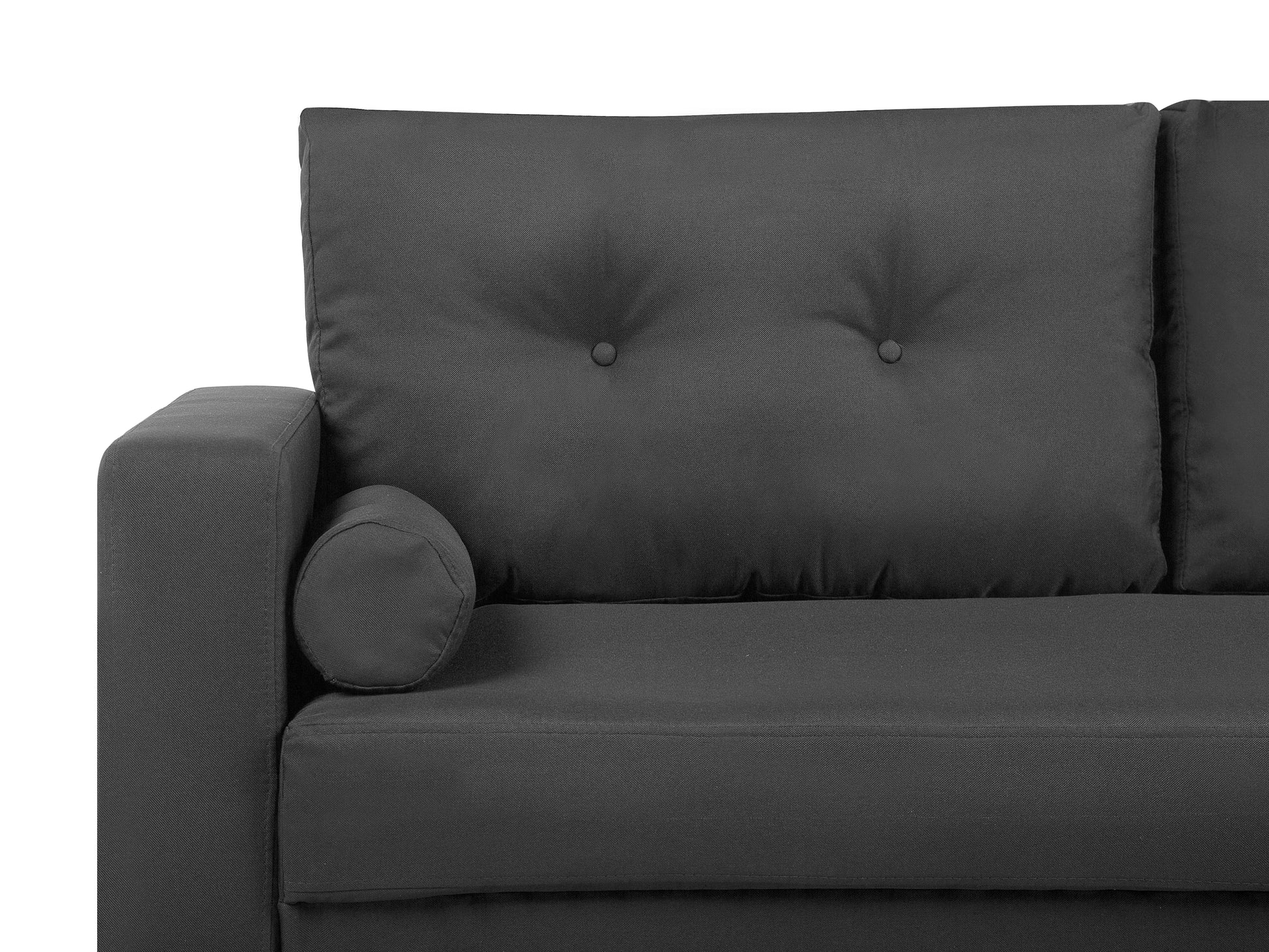  Sofa 2 Seater KALMAR Fabric Dark Grey