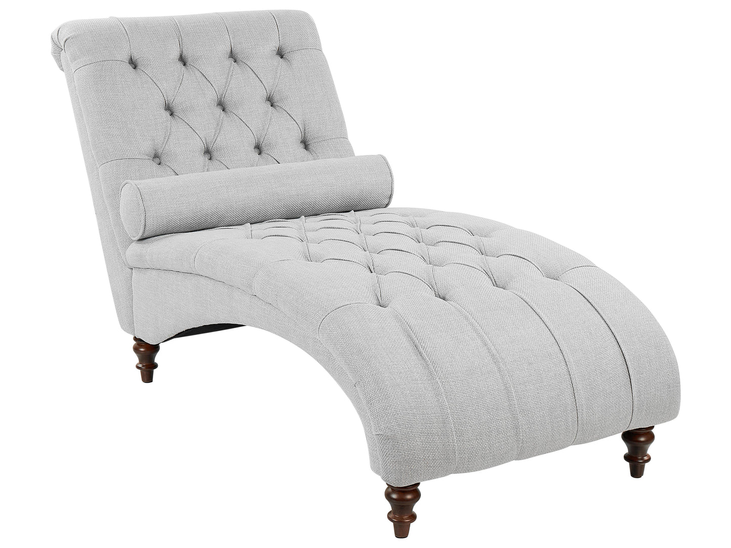  Chaise Longue MURET Fabric Light Grey