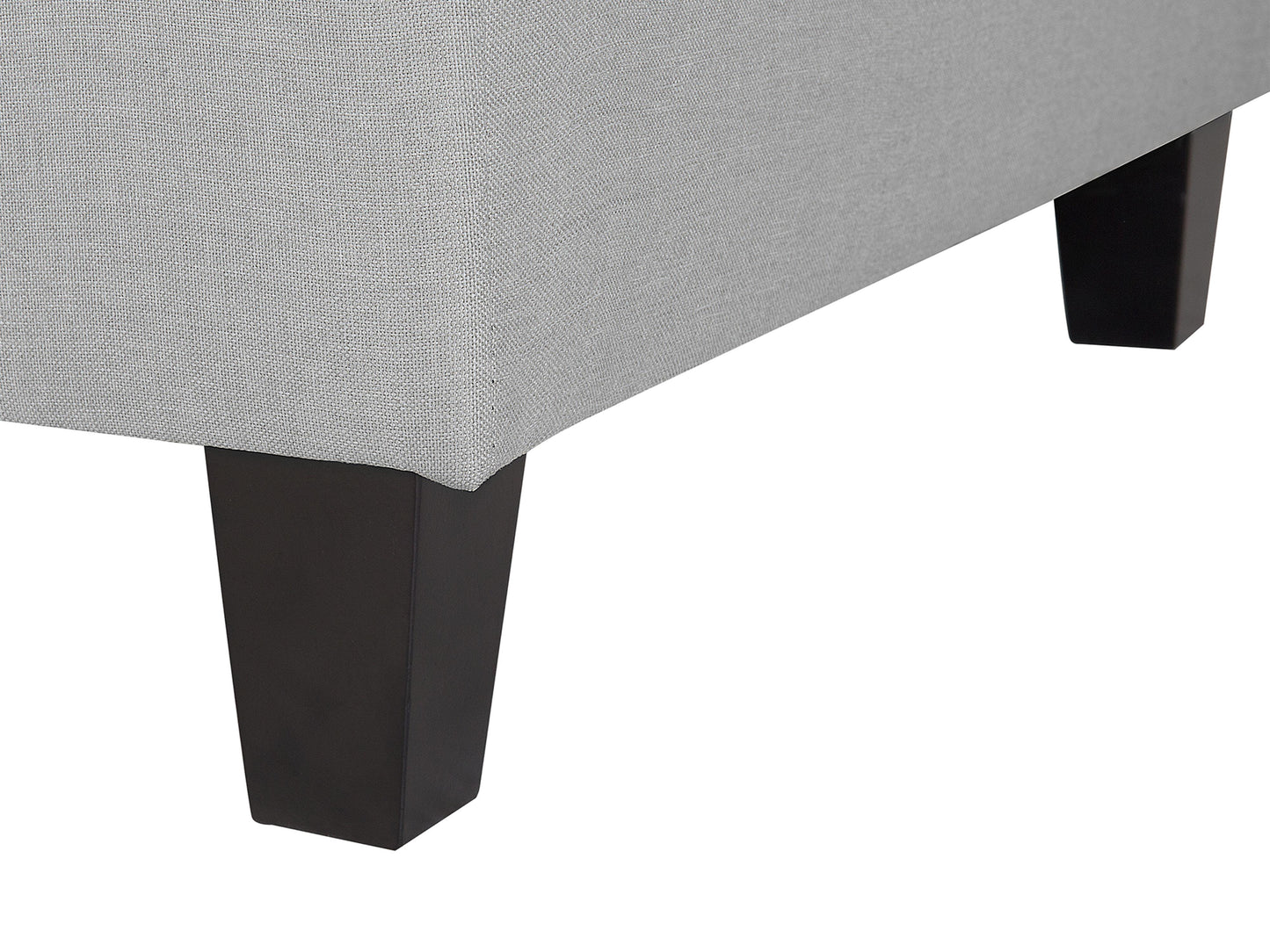  1-Seat Section FEVIK Fabric Light Grey