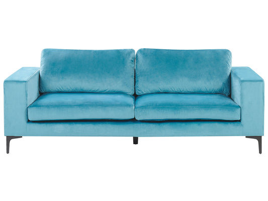  Sofa 3 Seater VADSTENA Velvet Light Blue