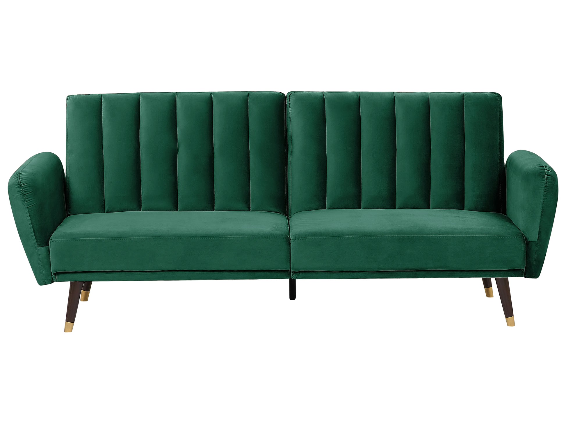 Sofa Bed 3 Seater VIMMERBY Velvet Emerald Green