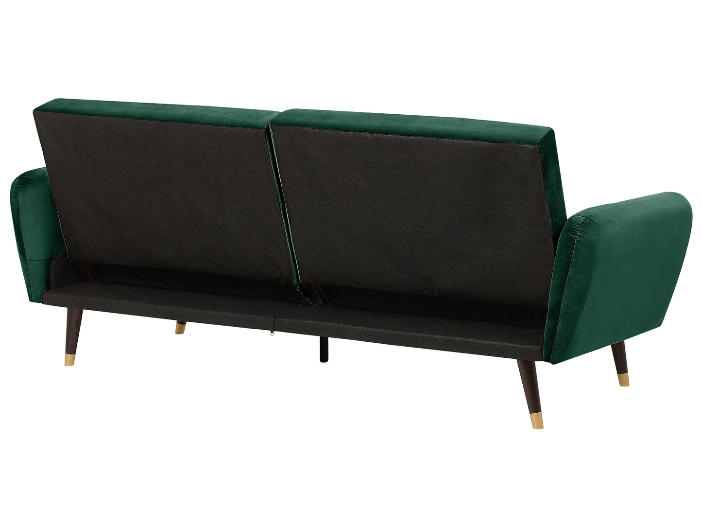  Sofa Bed 3 Seater VIMMERBY Velvet Emerald Green