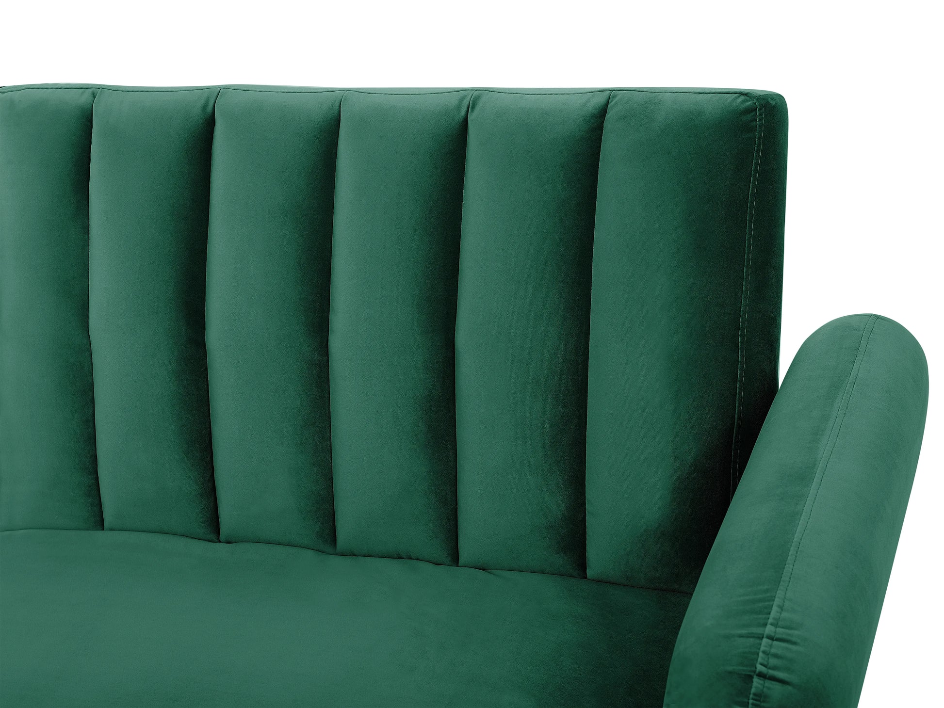  Sofa Bed 3 Seater VIMMERBY Velvet Emerald Green