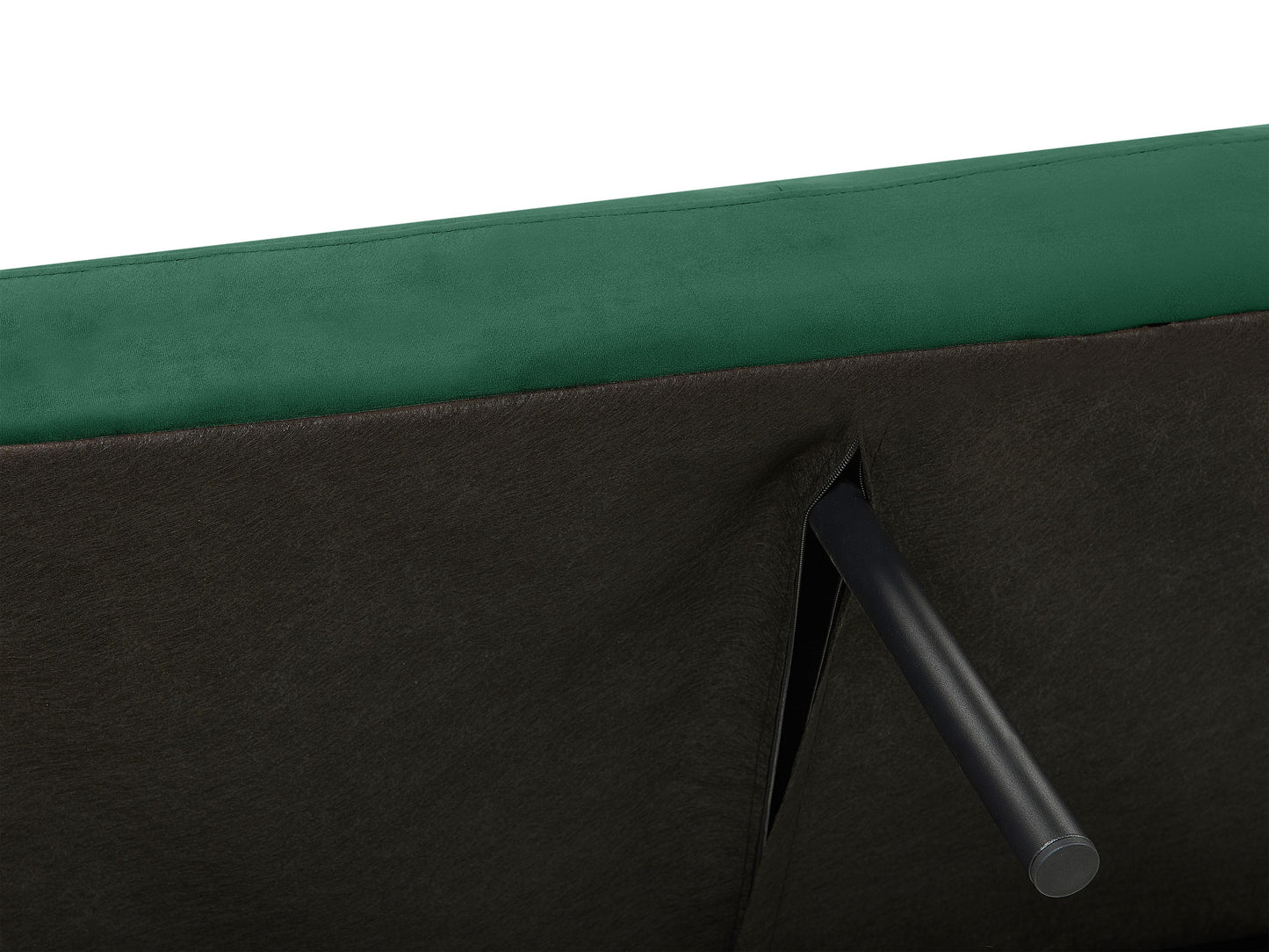  Sofa Bed 3 Seater VIMMERBY Velvet Emerald Green