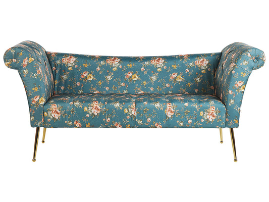  Chaise Longue NANTILLY Fabric Sea Blue