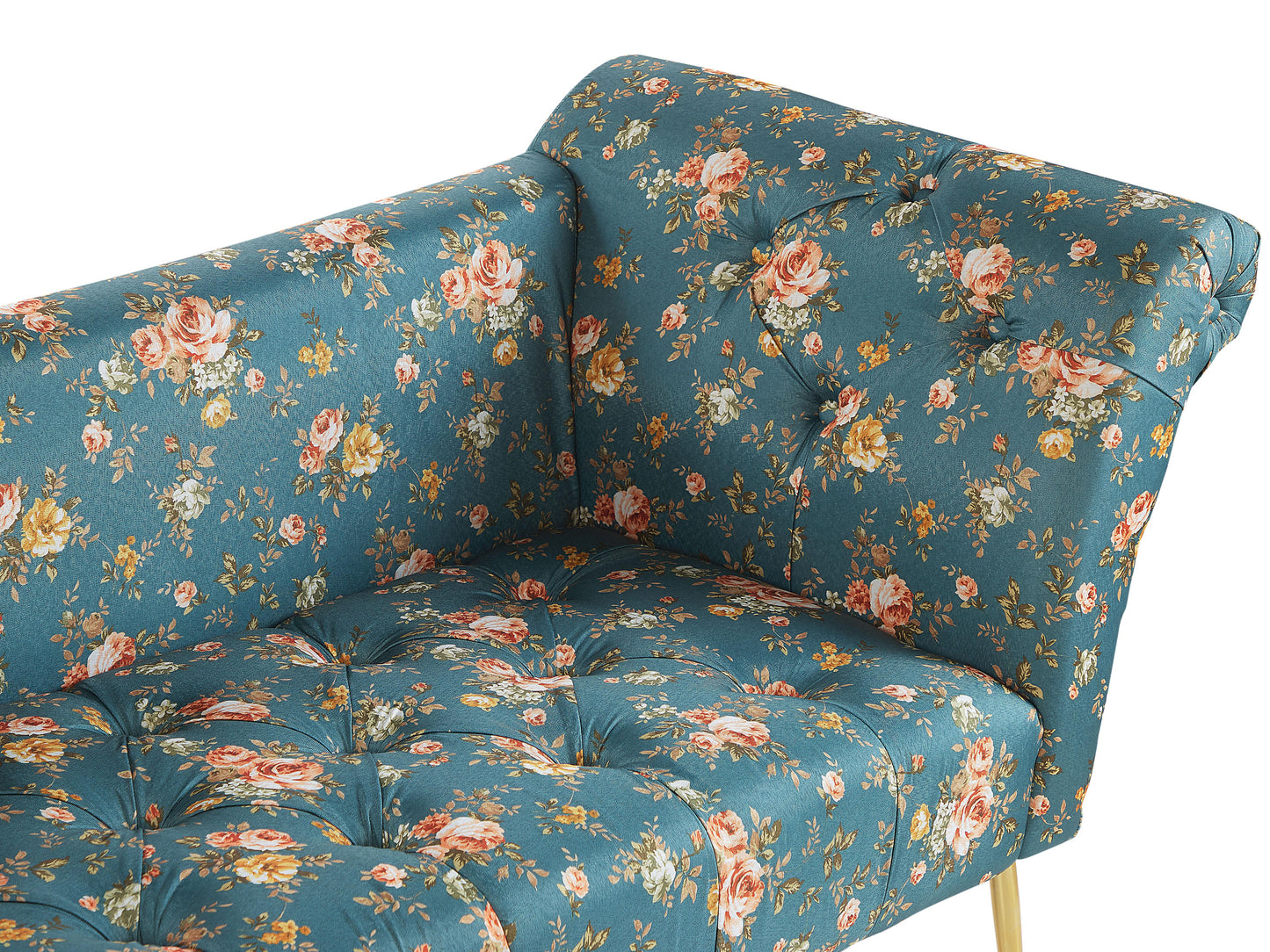  Chaise Longue NANTILLY Fabric Sea Blue