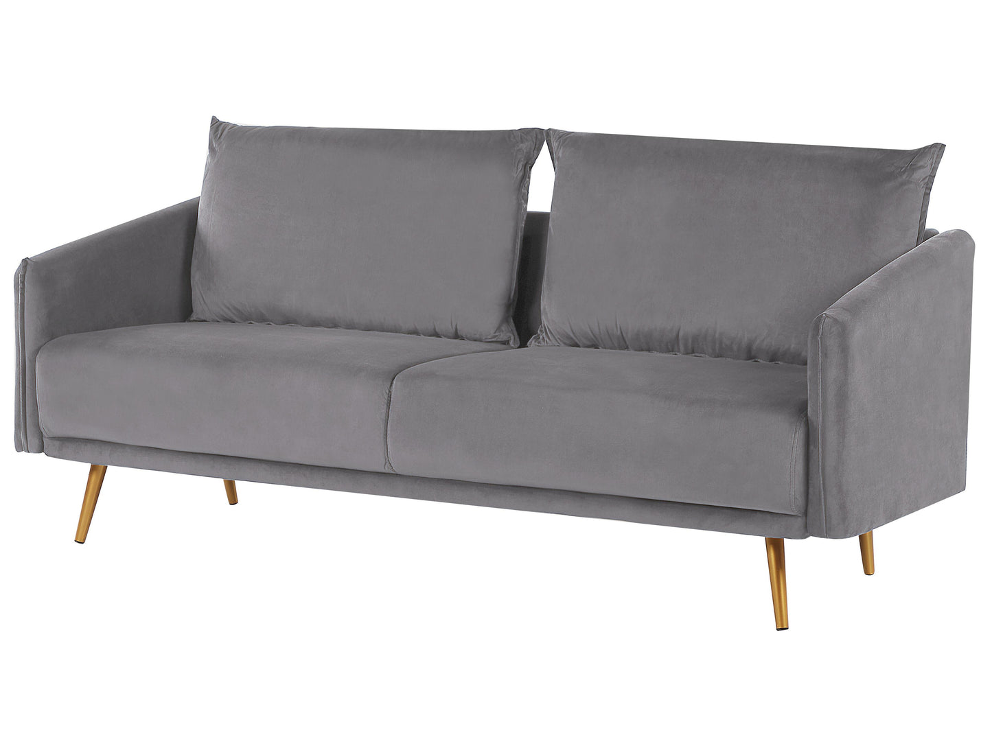  Sofa 3 Seater MAURA Velvet Grey