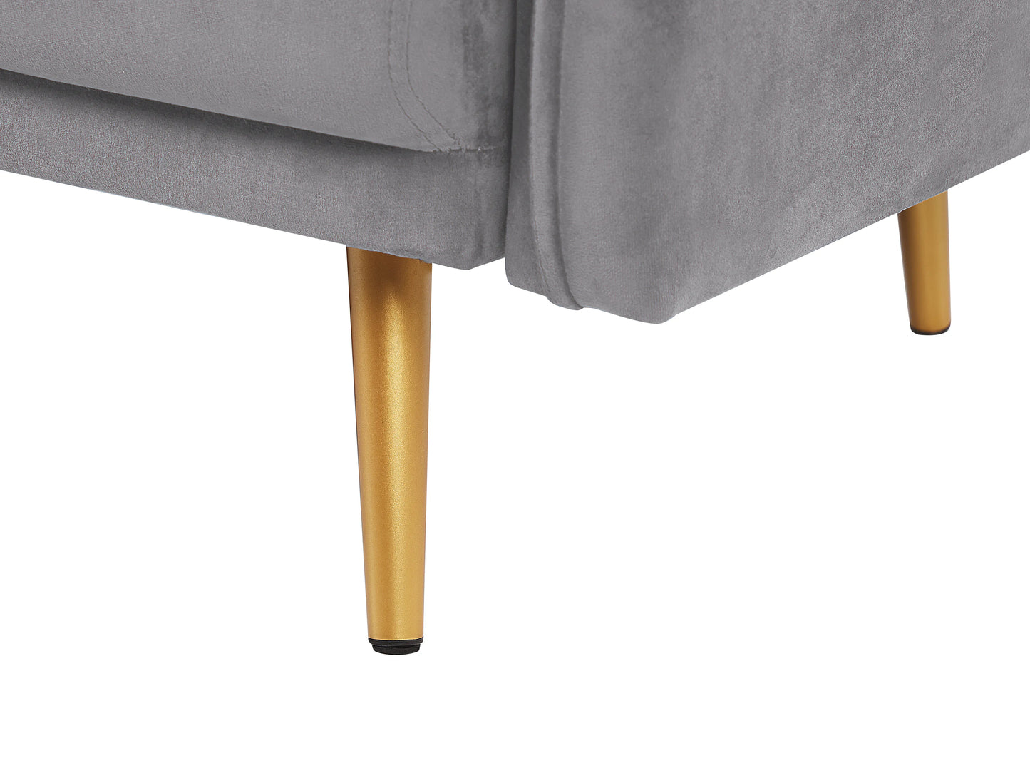  Sofa 3 Seater MAURA Velvet Grey