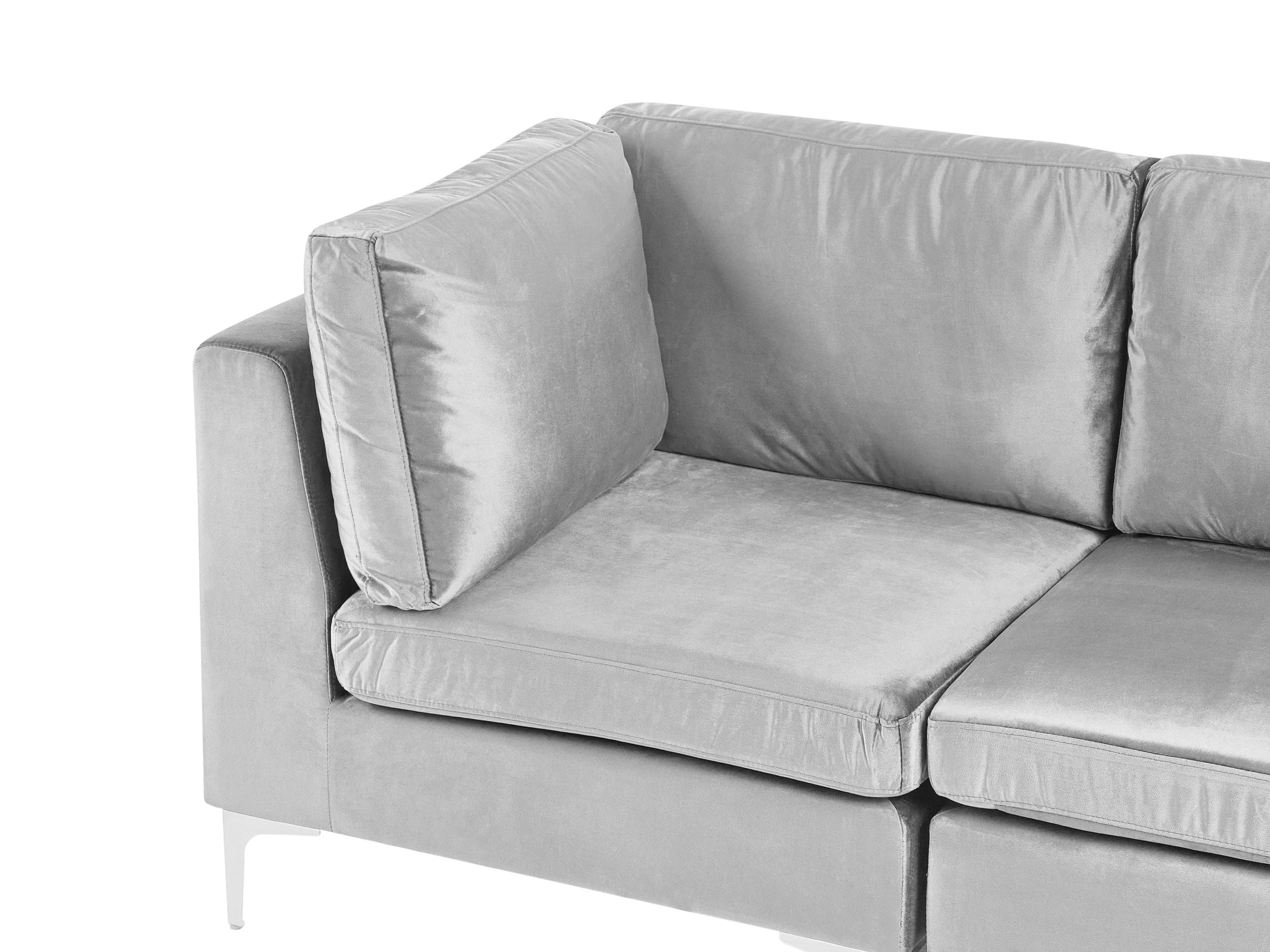  Modular Sofa 3 Seater EVJA Velvet Grey