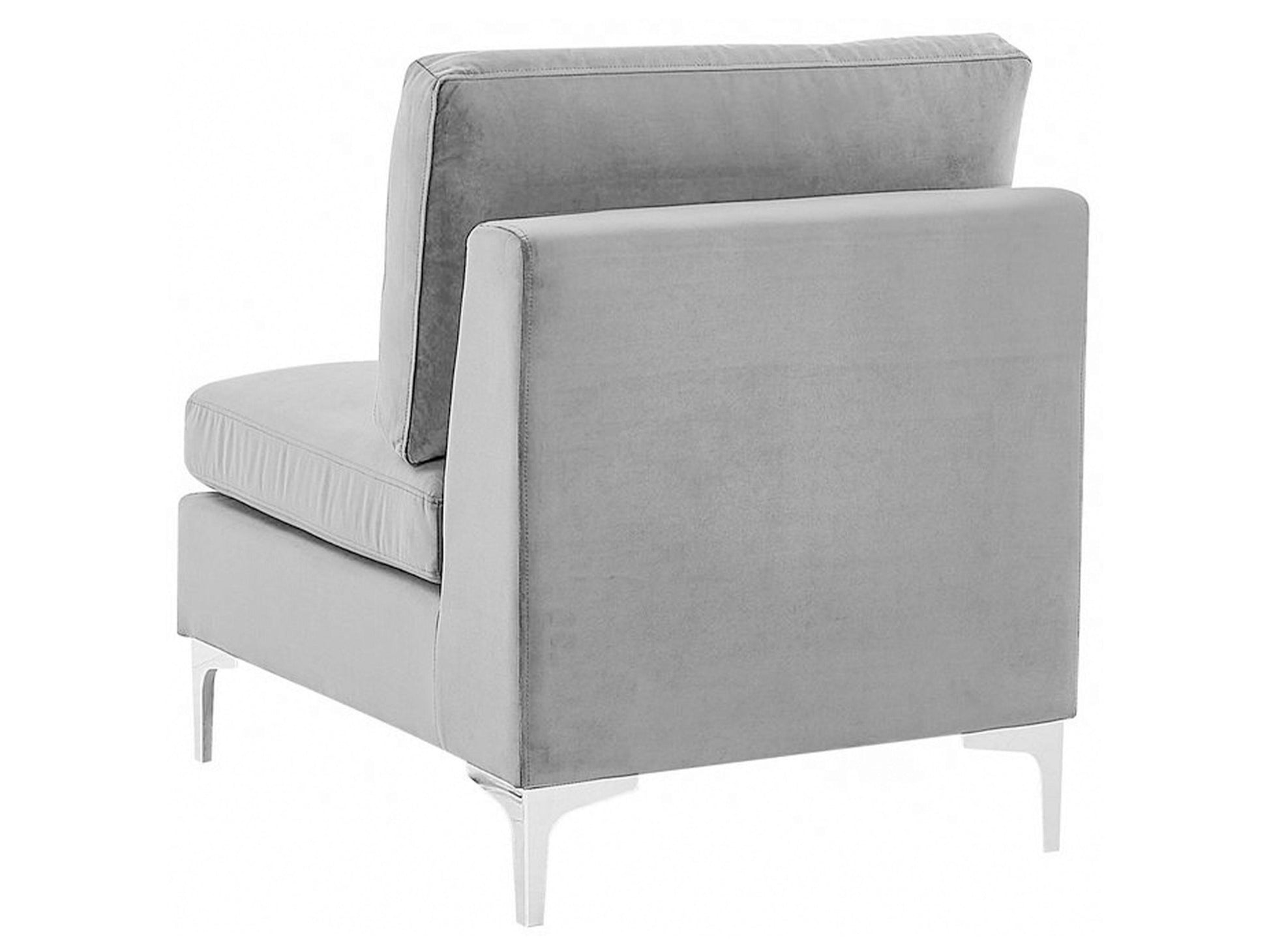  1-Seat Section EVJA Velvet Grey