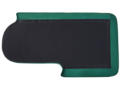  Left-Hand Chaise Lounge ALLIER Velvet Emerald Green