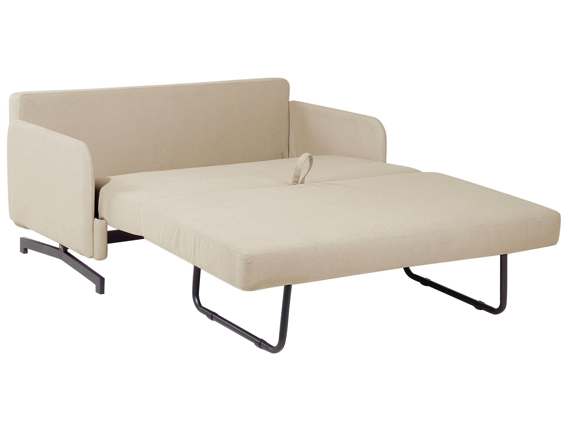  Sofa Bed 2 Seater BELFAST Fabric Beige