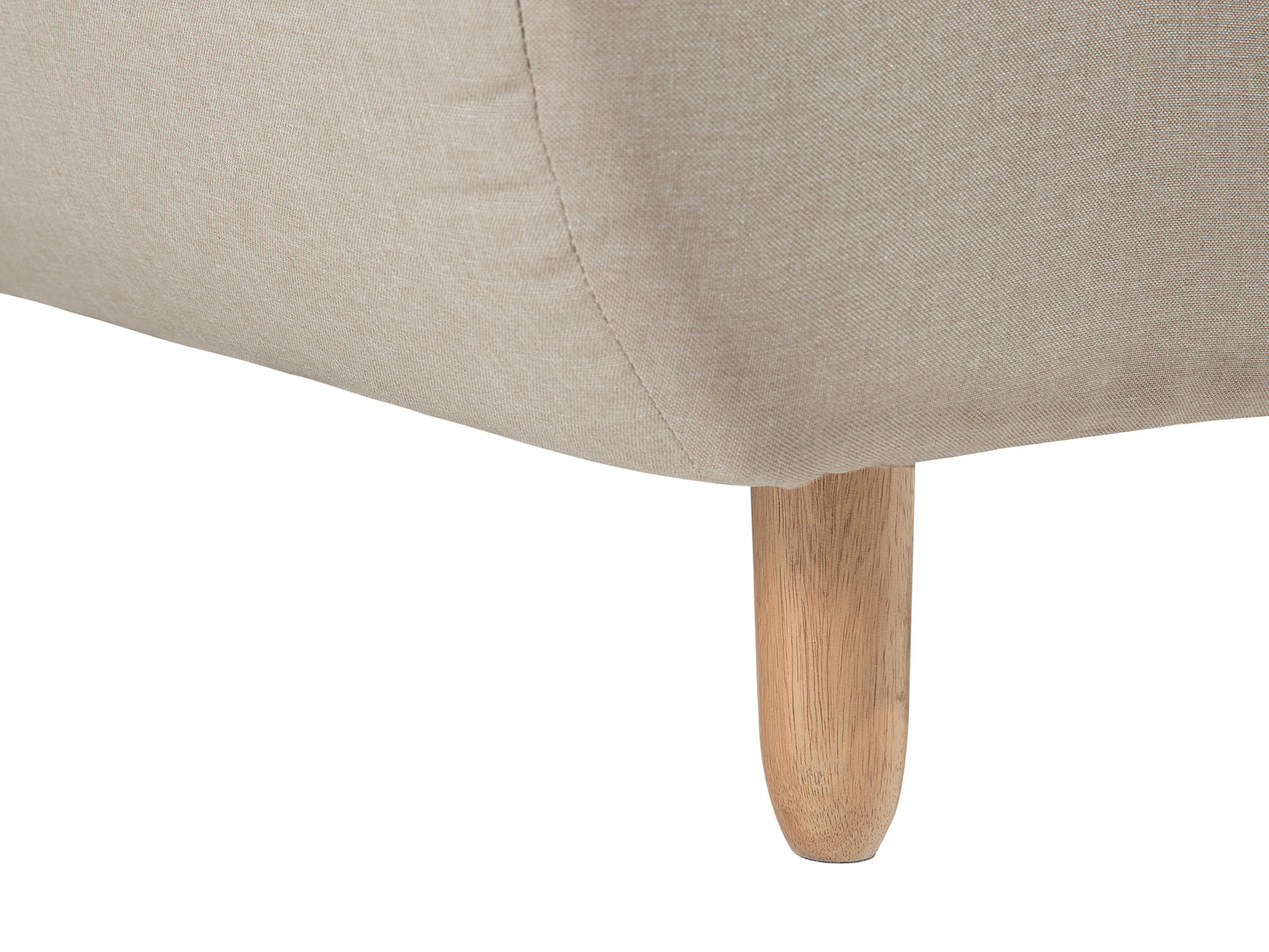  Sofa Bed 3 Seater ALSTEN Fabric Beige