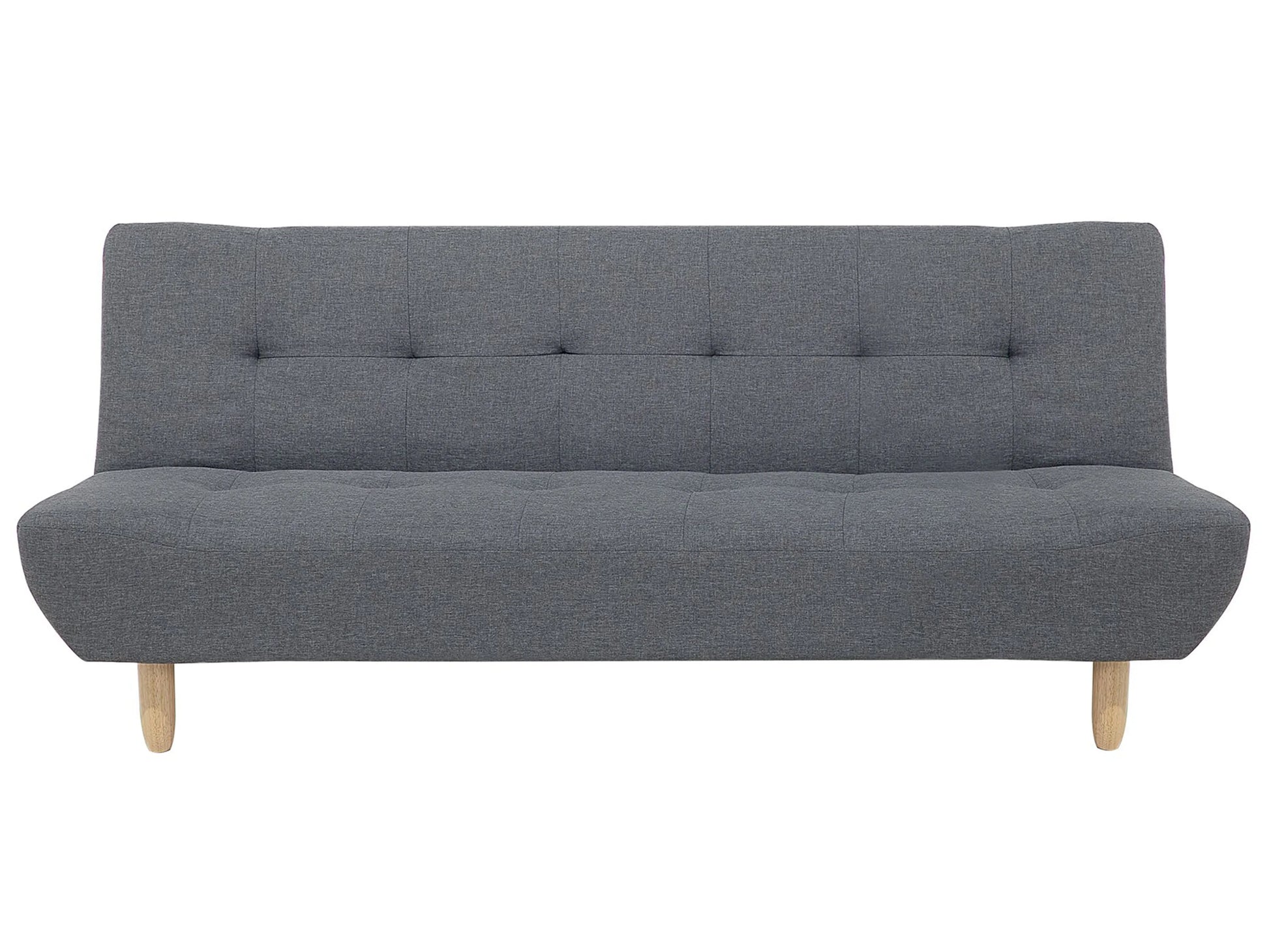  Sofa Bed 3 Seater ALSTEN Fabric Dark Grey