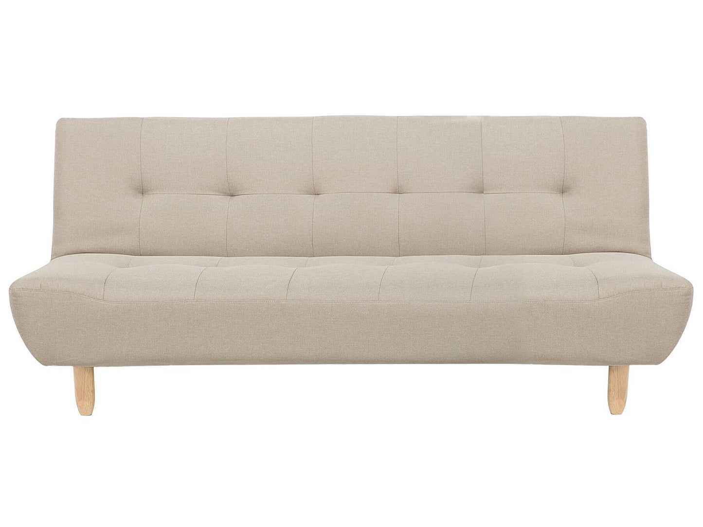  Sofa Bed 3 Seater ALSTEN Fabric Beige