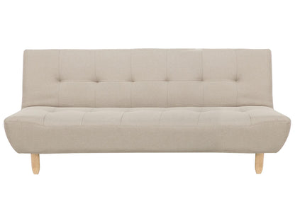 Sofa Bed 3 Seater ALSTEN Fabric Beige