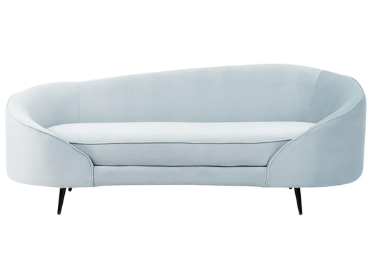  Sofa 3 Seater SAVAR Velvet Light Blue