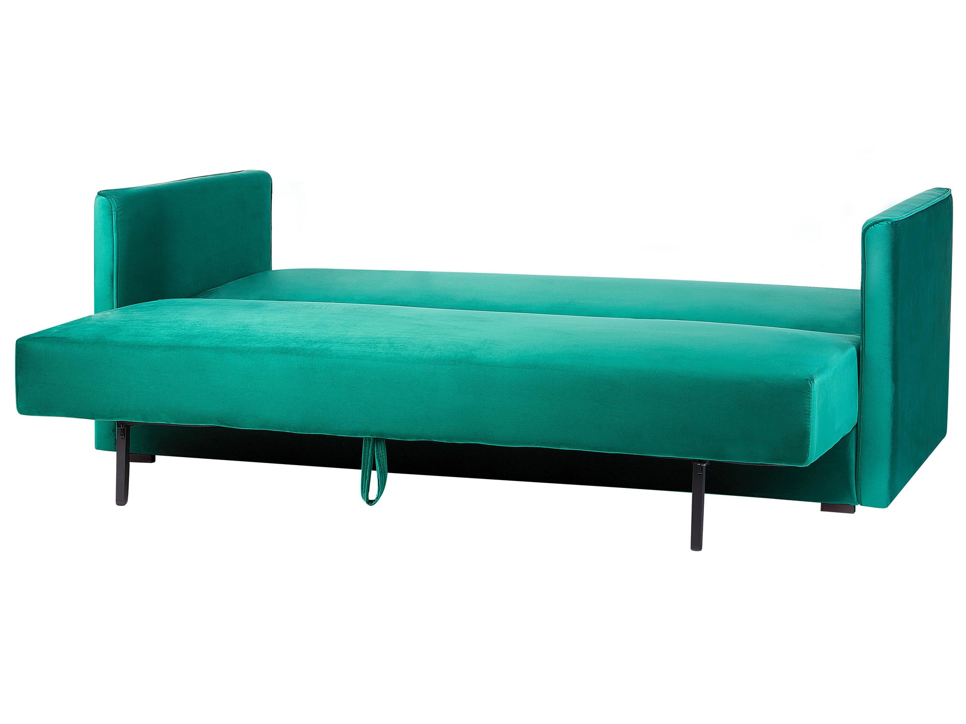  Sofa Bed 3 Seater EKSJO Velvet Emerald Green With Storage