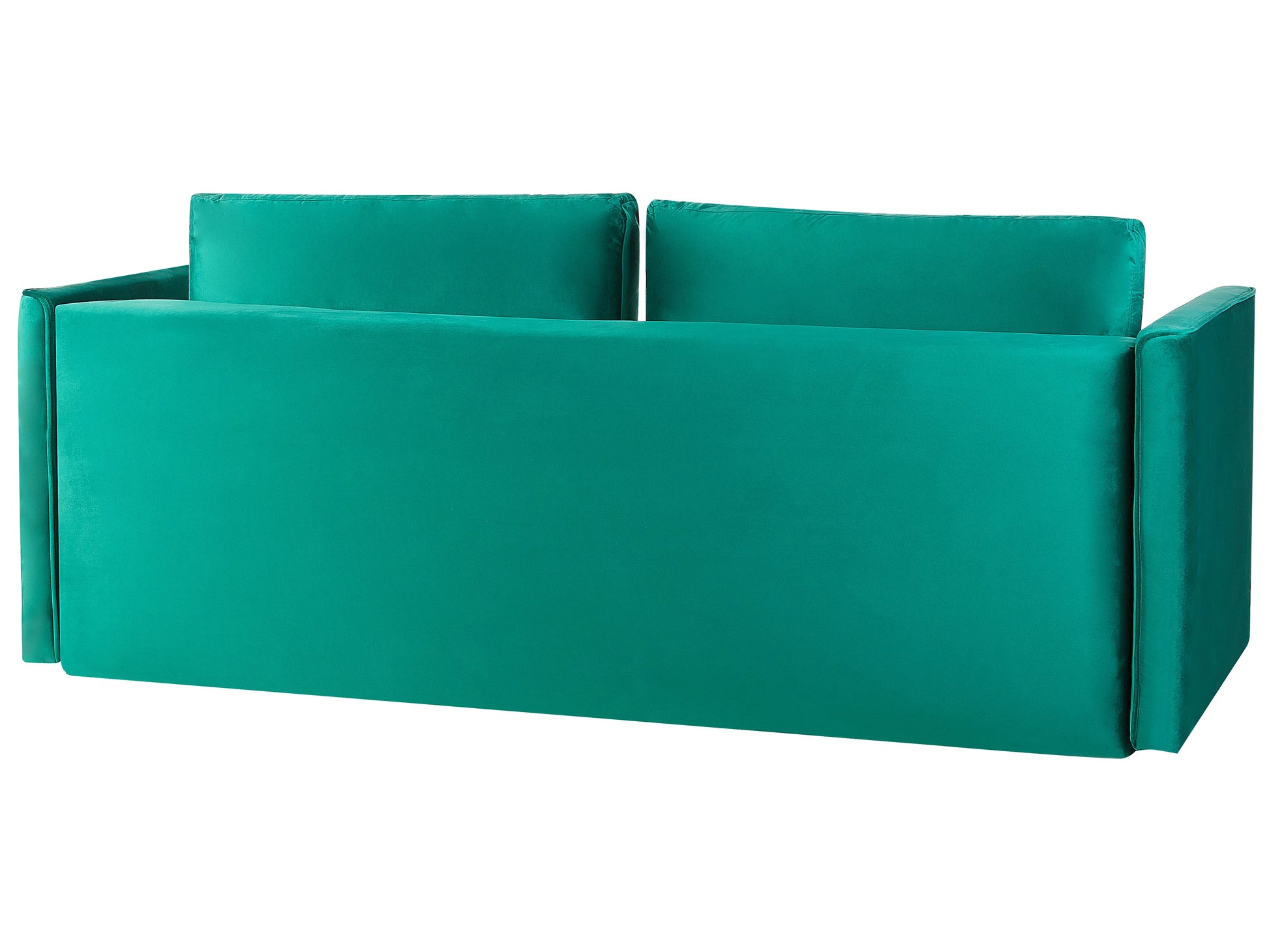  Sofa Bed 3 Seater EKSJO Velvet Emerald Green With Storage