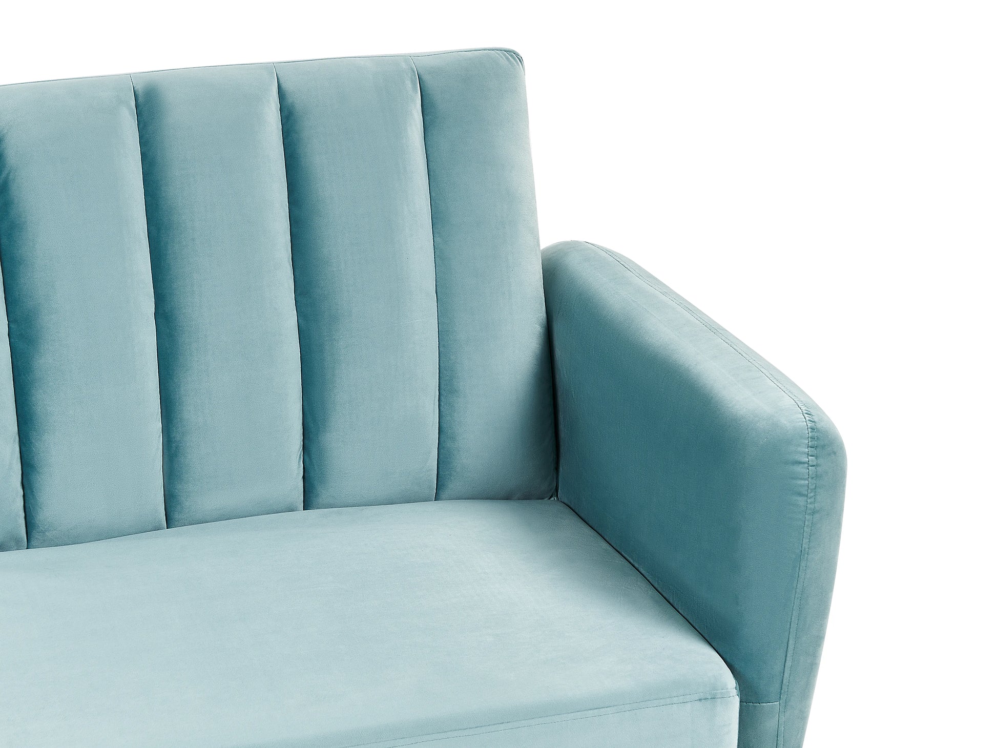  Sofa Bed 3 Seater VIMMERBY Velvet Light Blue