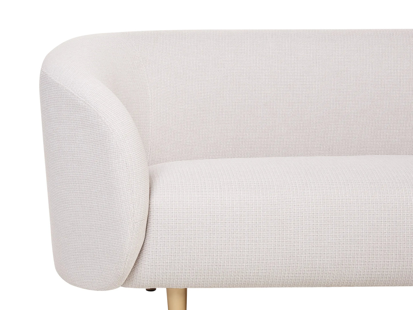  Sofa 2 Seater LOEN Fabric Light Beige