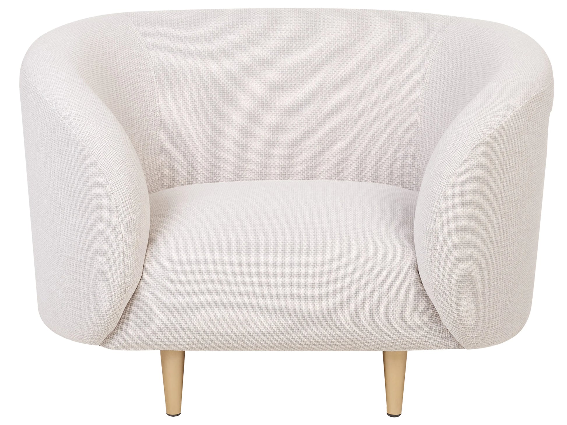 Living Room Set 3 Seater LOEN Fabric Light Beige