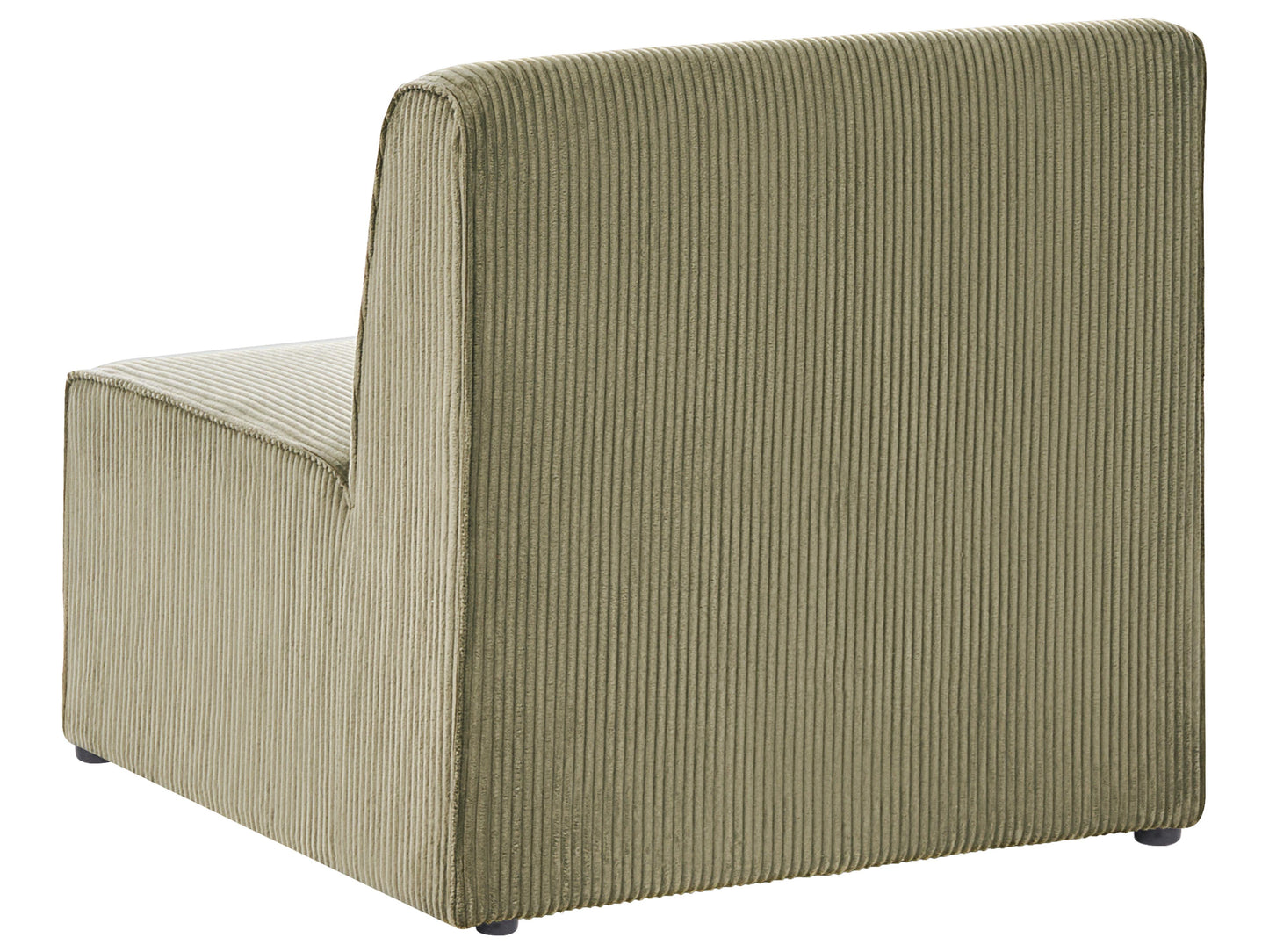  1-Seat Section LEMVIG Corduroy Dark Green