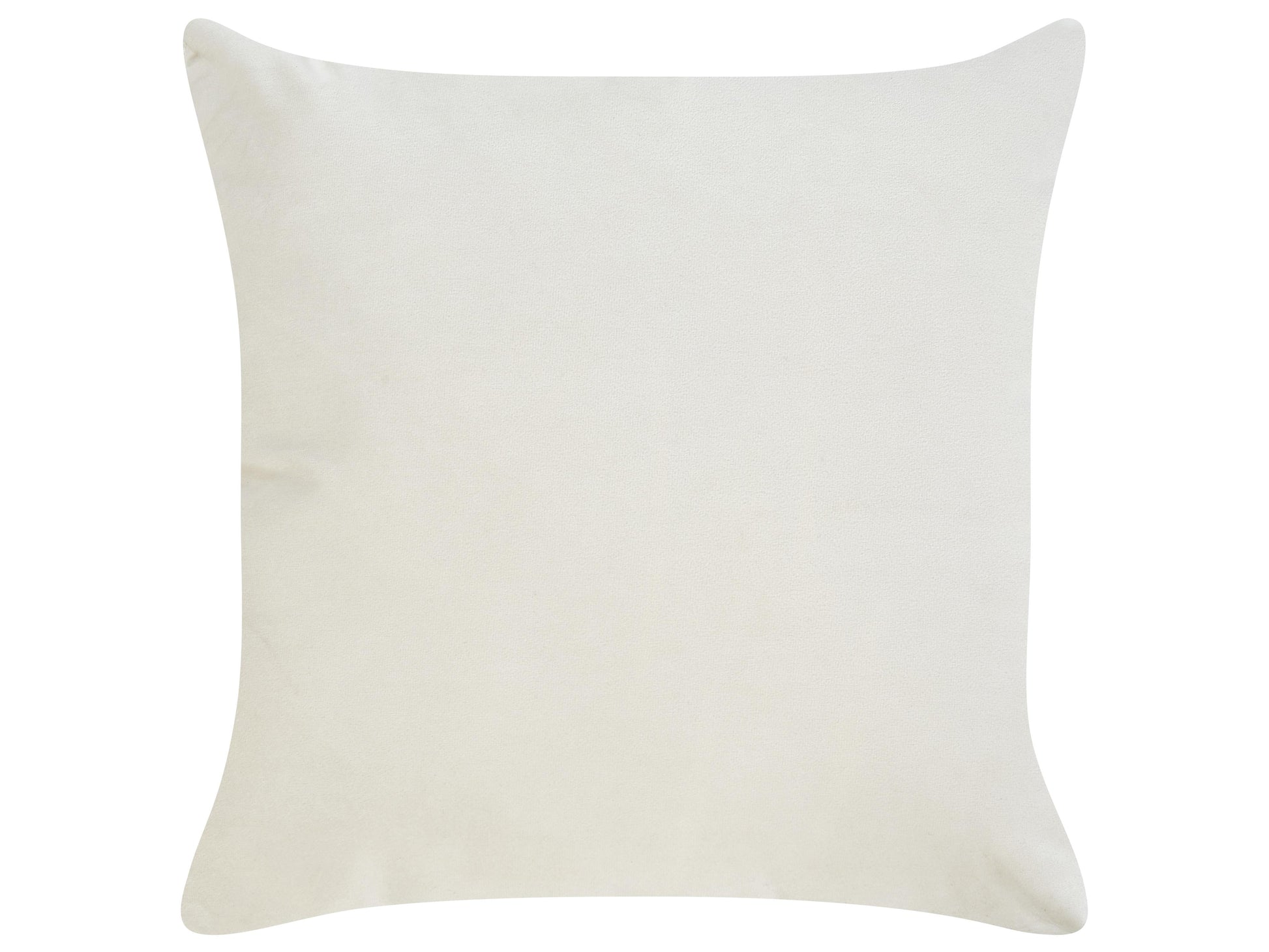 Right-Hand Chaise Lounge CHAUMONT Velvet Off-White