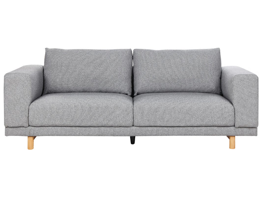  Sofa 3 Seater NIVALA Fabric Light Grey