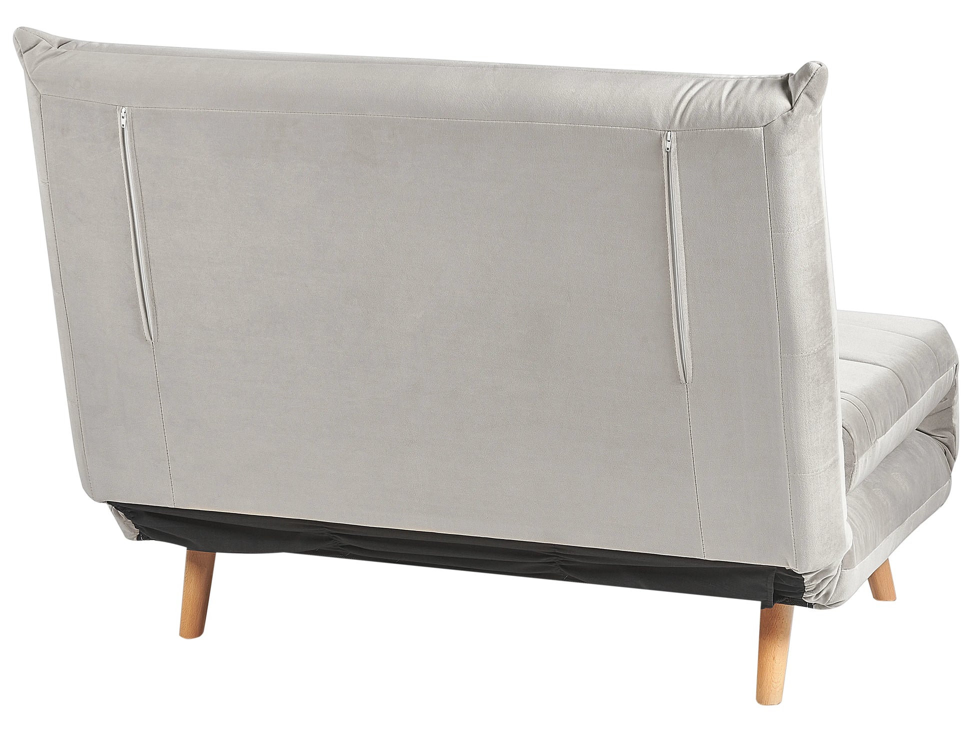  Single Sofa Bed SETTEN Velvet Light Grey