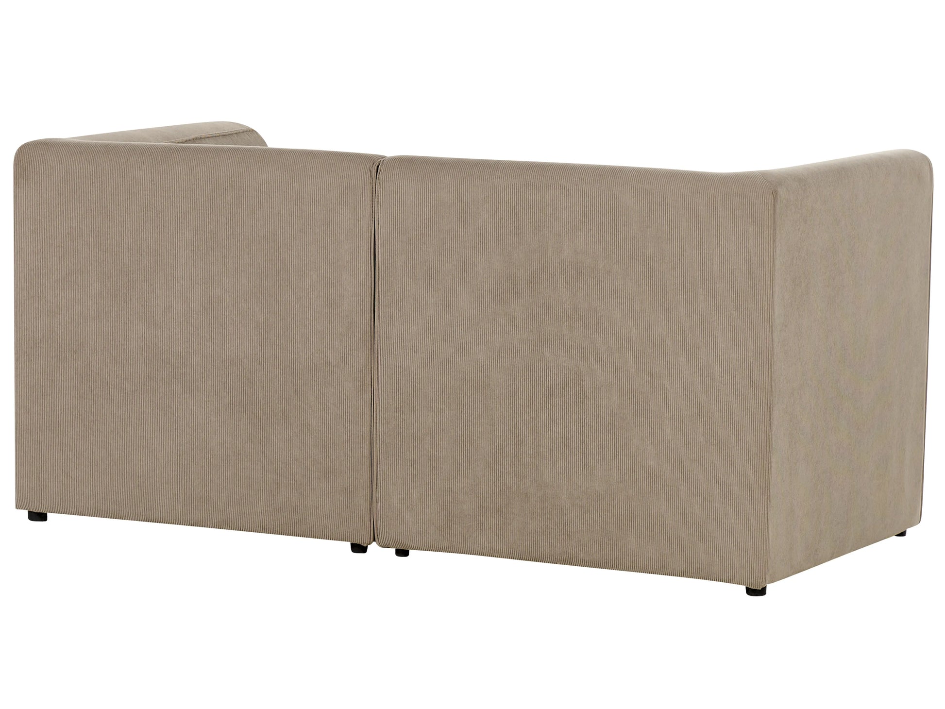  Modular Sofa 2 Seater LEMVIG Corduroy Taupe